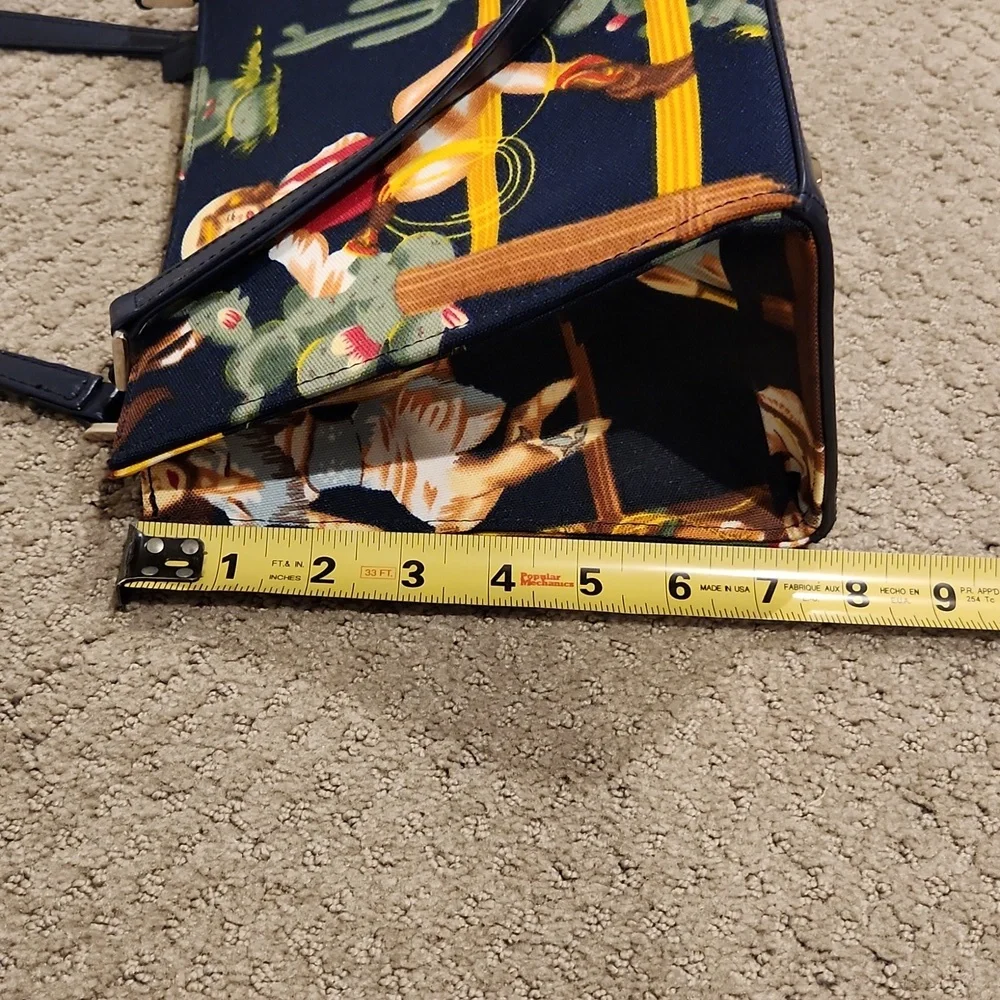 VINTAGE Western style ladies purse Bead trim
